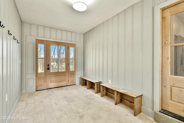 view of mudroom