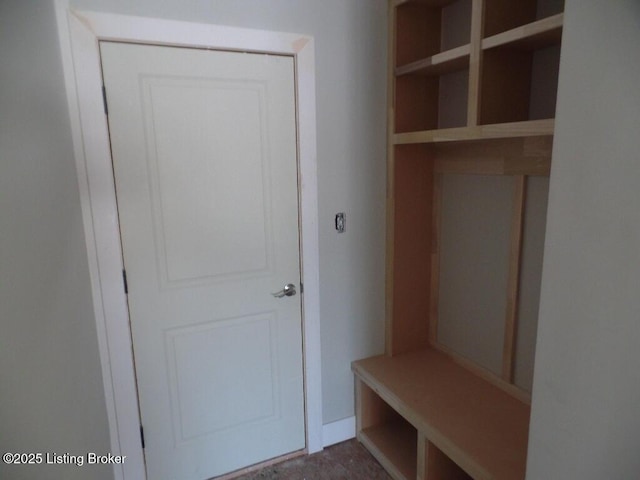 view of mudroom