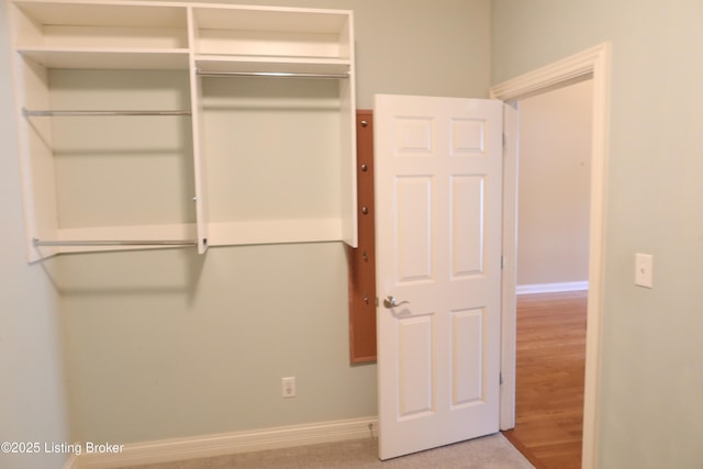 view of closet