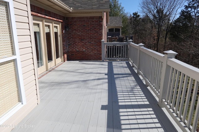 view of deck