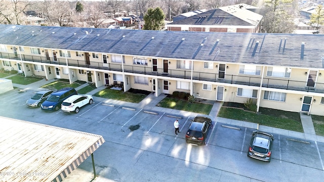 bird's eye view featuring a residential view