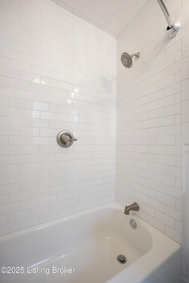 full bathroom featuring shower / tub combination