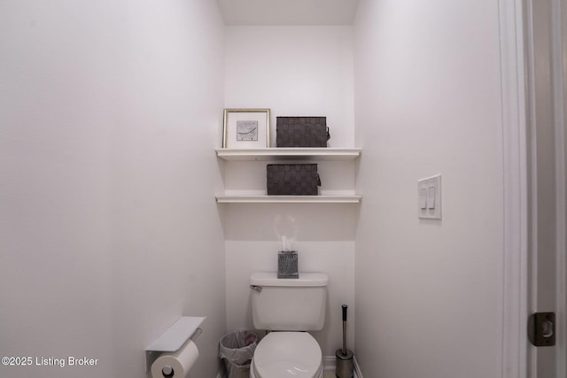 bathroom with toilet