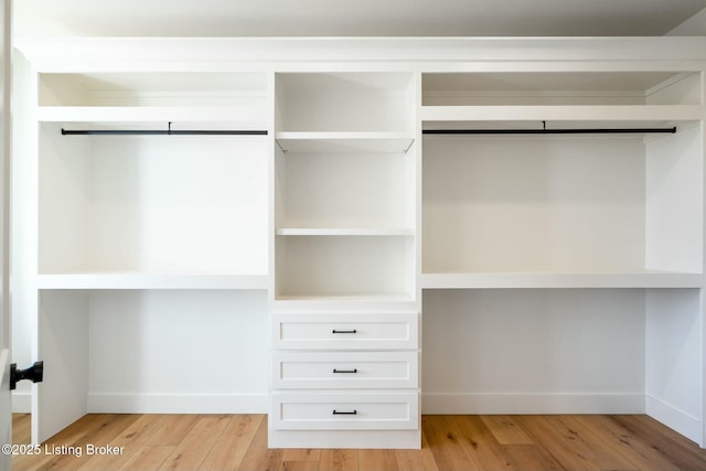 view of closet