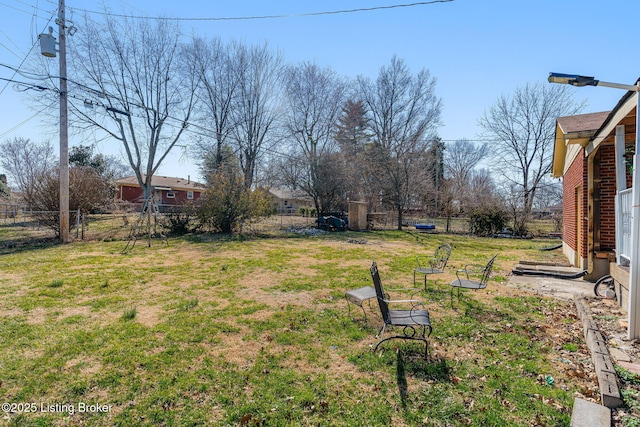 4805 Clarmar Rd, Louisville, KY 40299 - view of yard featuring a fenced backyard