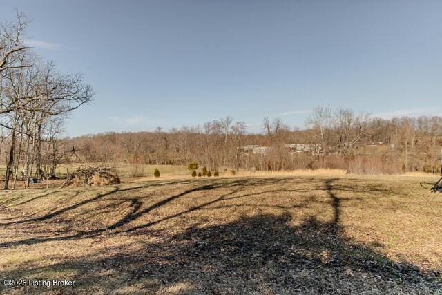 view of landscape with a rural view