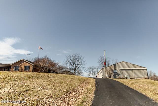 view of street with driveway