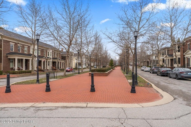 view of community with a residential view