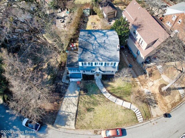 bird's eye view