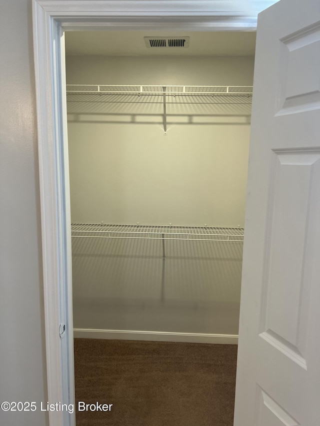 closet with visible vents