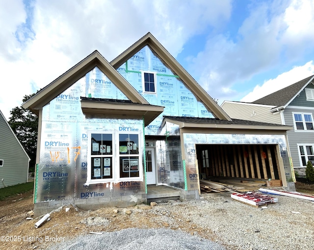 10509 Vista View Dr, Louisville, KY 40291 - view of front of property featuring a garage
