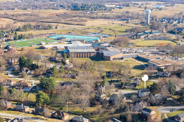 bird's eye view featuring a residential view