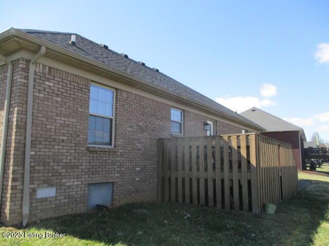 111 Pete Ln, Bardstown, KY 40004 - view of property exterior with brick siding and crawl space