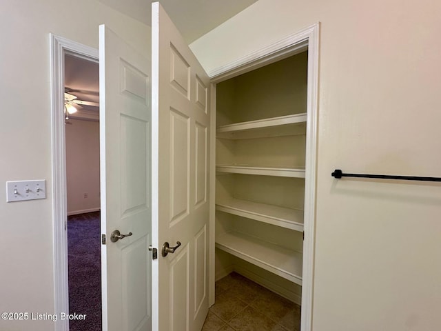 view of closet