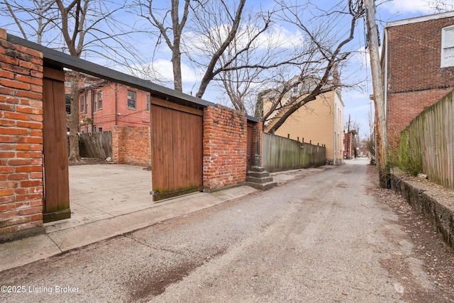 view of street