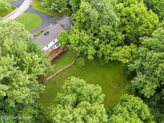 602 Club Ln, Louisville, KY 40207 - aerial view