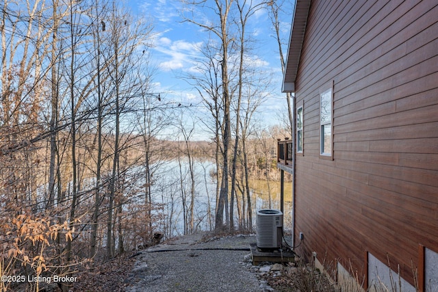 property view of water