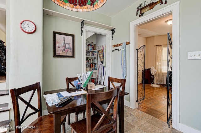 view of dining area