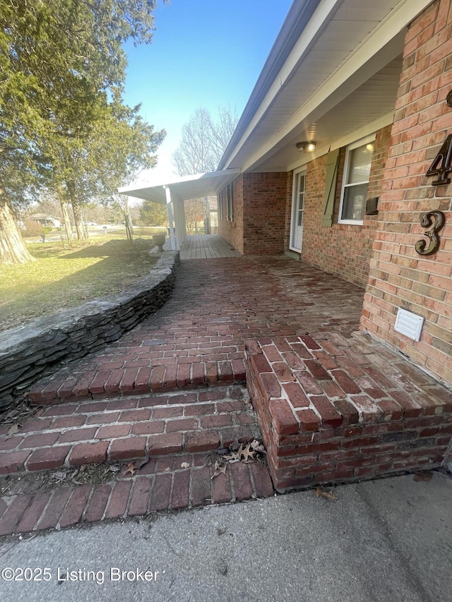 view of patio