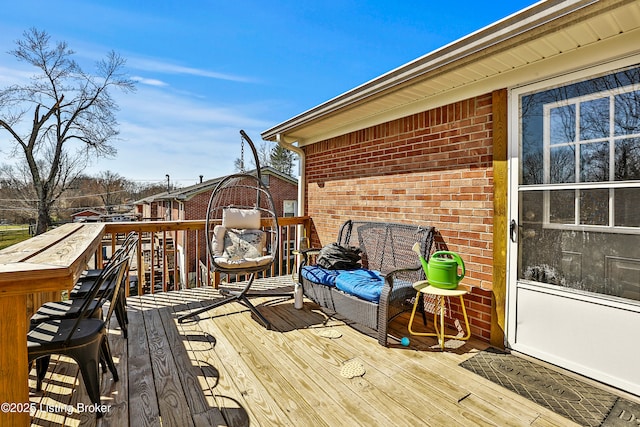 221 Forrest Dr, Lawrenceburg, KY 40342 - view of deck