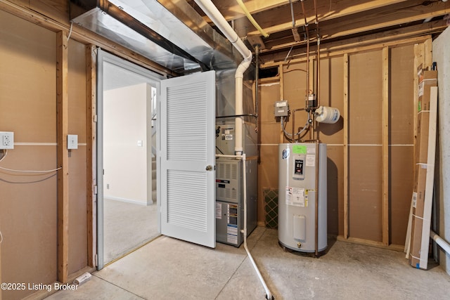 utilities with water heater