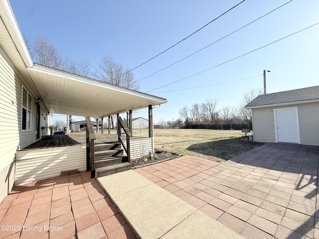 view of patio / terrace