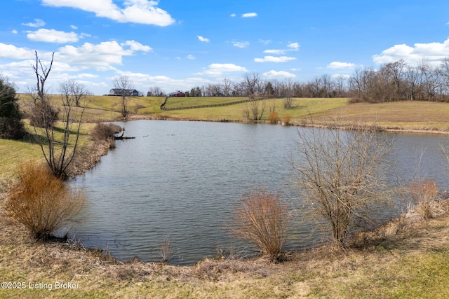 property view of water