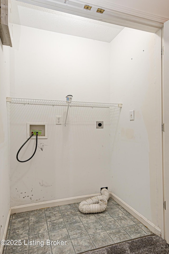 1670 Pine Creek Trl, Shepherdsville, KY 40165 - laundry area with laundry area, hookup for an electric dryer, baseboards, and washer hookup