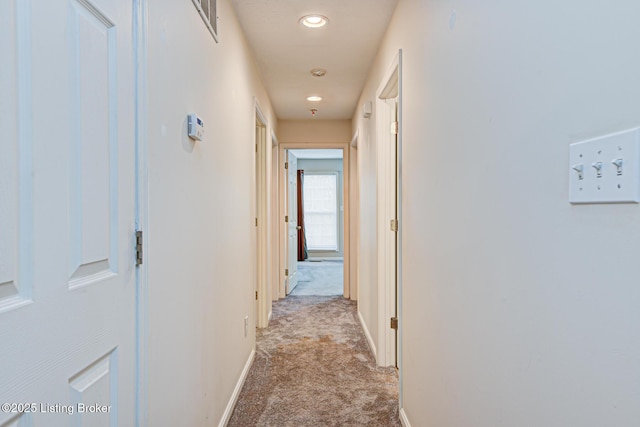 1670 Pine Creek Trl, Shepherdsville, KY 40165 - corridor featuring carpet flooring, recessed lighting, and baseboards
