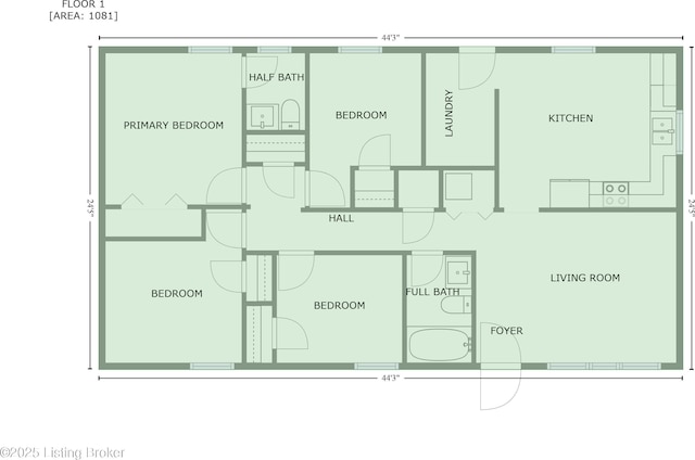 view of layout