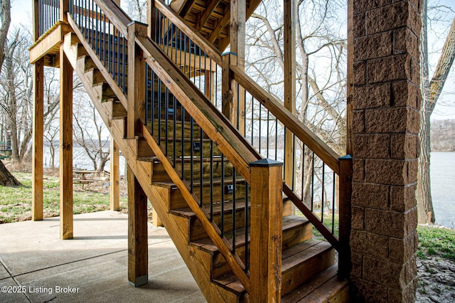 view of staircase