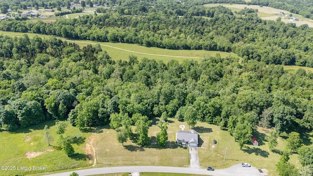 404 Persell Rd, Bedford, KY 40006 - aerial view of property's location with a forest