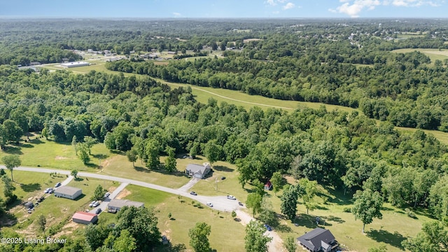 404 Persell Rd, Bedford, KY 40006 - aerial view of property's location with a forest