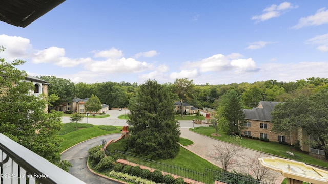 exterior space featuring a yard