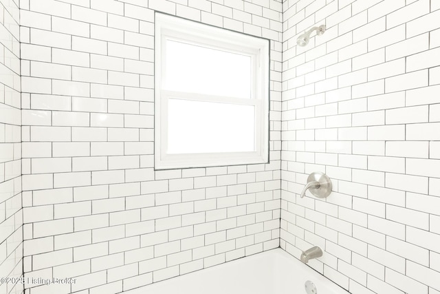 full bathroom with  shower combination