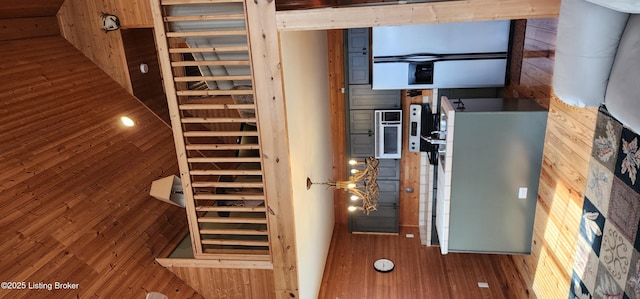 utility room featuring beverage cooler