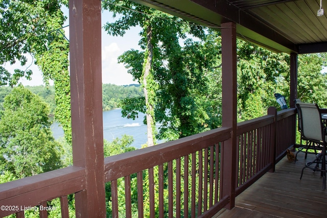 260 Patriots Path Ln, Falls Of Rough, KY 40119 - view of wooden deck
