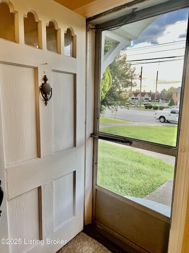 view of entryway