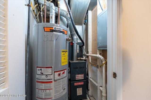 utilities with water heater