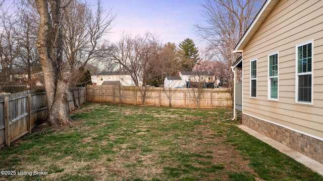 4316 Arwine Ct, Louisville, KY 40245 - view of yard with a fenced backyard