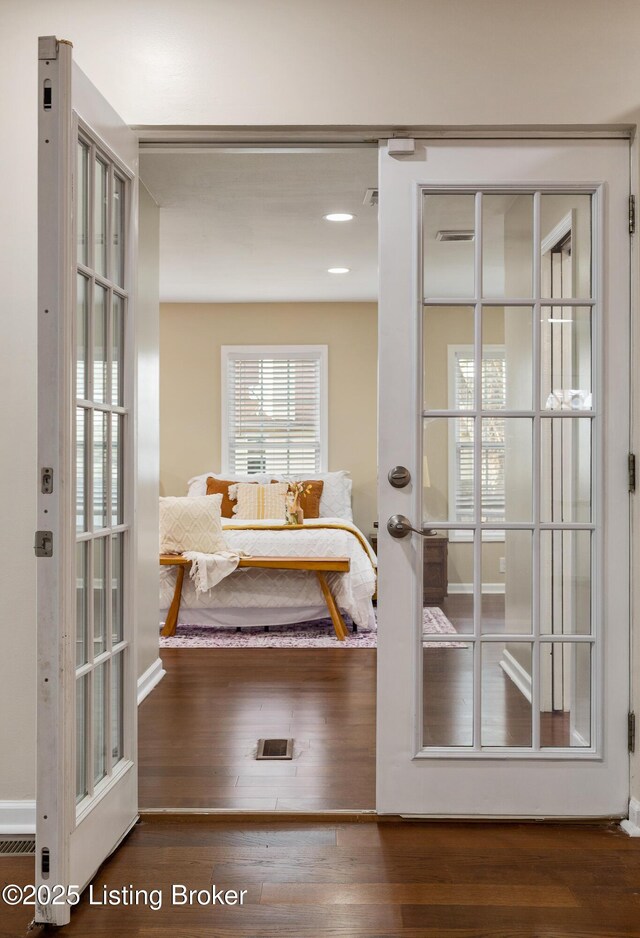 4316 Arwine Ct, Louisville, KY 40245 - doorway with wood-type flooring