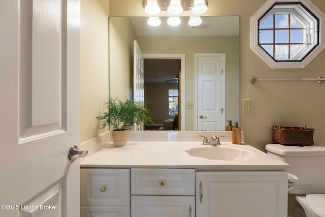 4316 Arwine Ct, Louisville, KY 40245 - bathroom with vanity, toilet, and visible vents