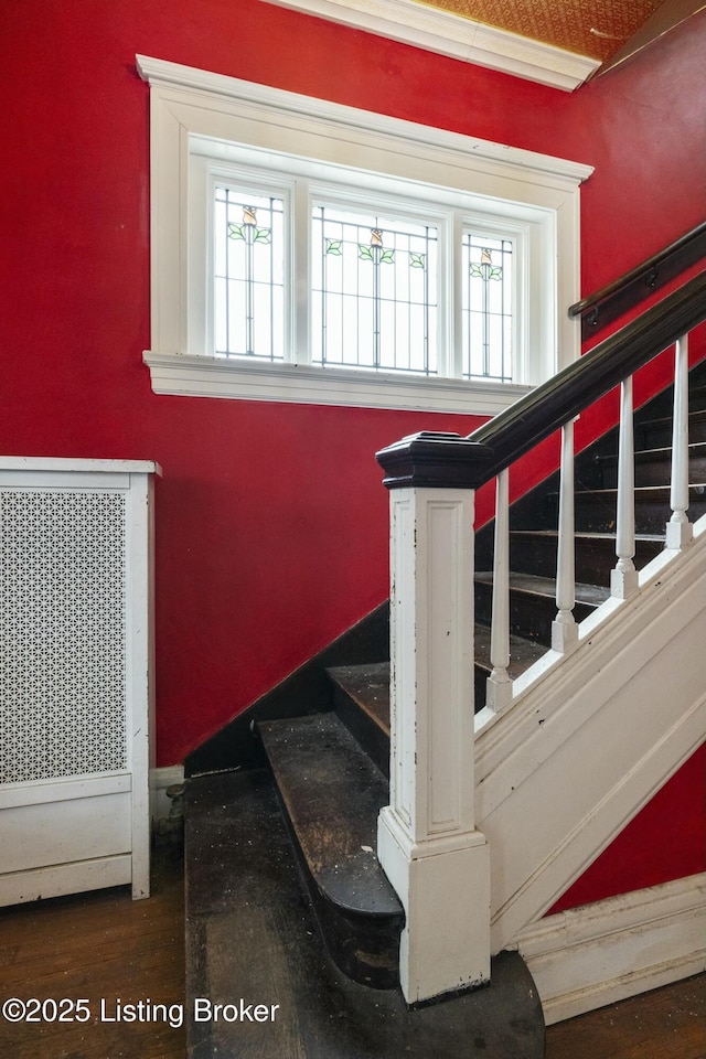view of stairs