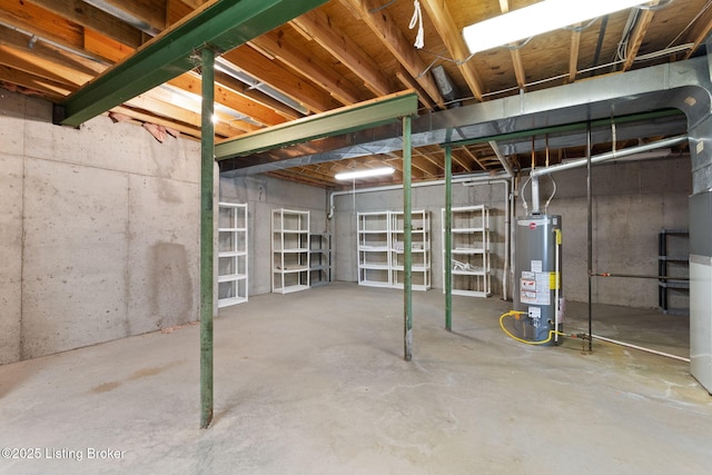 1501 Eagle Nest Way, Lyndon, KY 40222 - unfinished below grade area with water heater