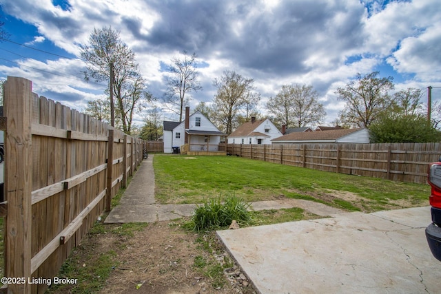1301 Central Ave, Louisville, KY 40215 - view of yard with a patio and a fenced backyard