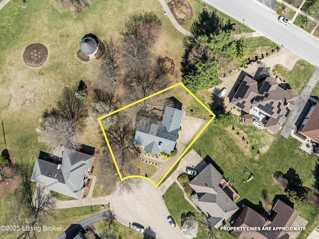 6709 Wild Fox Ln, Prospect, KY 40059 - bird's eye view featuring a residential view