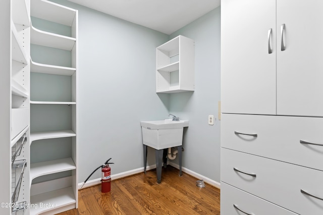 6709 Wild Fox Ln, Prospect, KY 40059 - spacious closet with wood finished floors