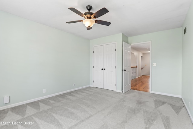 6709 Wild Fox Ln, Prospect, KY 40059 - unfurnished bedroom with visible vents, carpet flooring, and baseboards