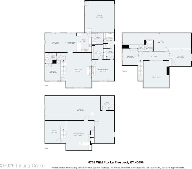 6709 Wild Fox Ln, Prospect, KY 40059 - plan