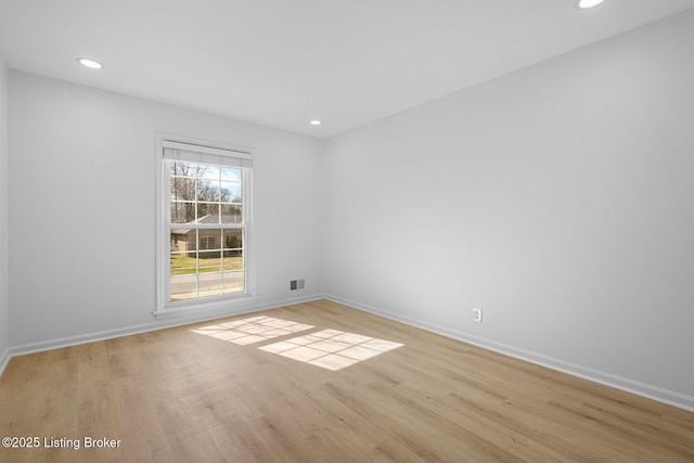 1911 Bainbridge Row Dr, Louisville, KY 40207 - unfurnished room featuring baseboards, visible vents, and light wood-style floors